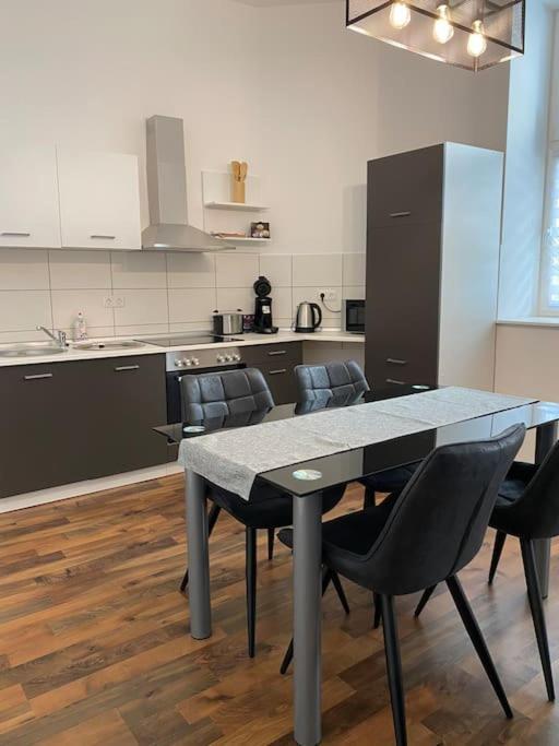 Akk3 Apartment Magdeburg Altstadt Zentral Balkon エクステリア 写真