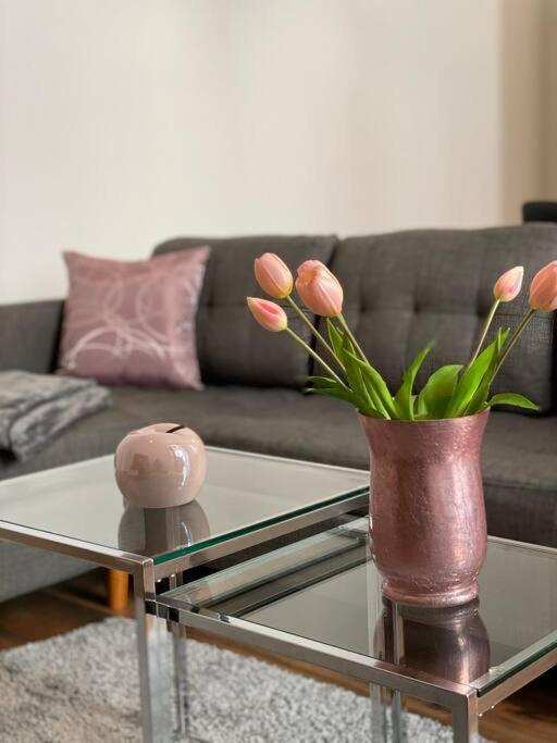 Akk3 Apartment Magdeburg Altstadt Zentral Balkon エクステリア 写真