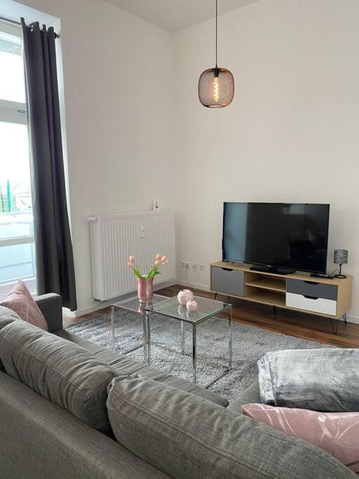 Akk3 Apartment Magdeburg Altstadt Zentral Balkon エクステリア 写真