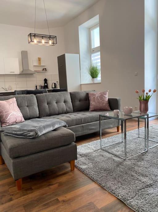 Akk3 Apartment Magdeburg Altstadt Zentral Balkon エクステリア 写真